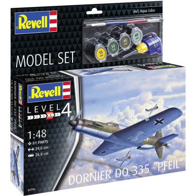 ModelSet letadlo 63795 - Do335 Pfeil (1:48)