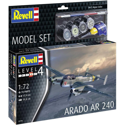 ModelSet letadlo 63798 - Arado AR-240 (1:72)