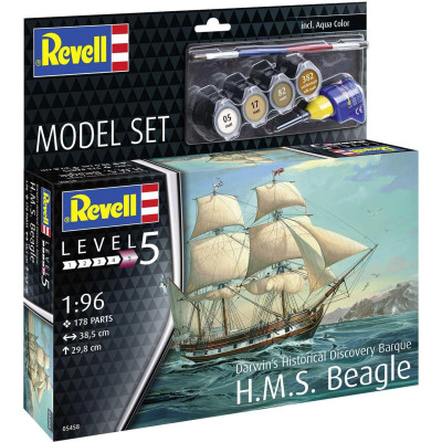 ModelSet loď 65458 - HMS Beagle (1:96)