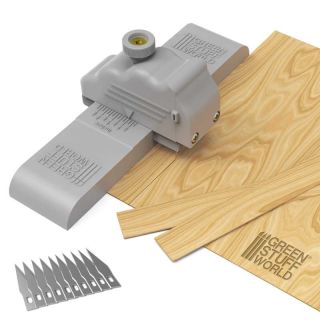 Balsa Stripper / Rezačka balzových prúžkov + 10 nožov