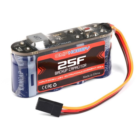 OMP filtrační superkondenzátor 25F 12V