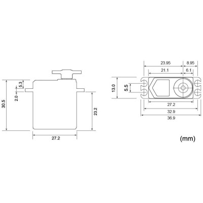 Futaba BLS-A600 (6,7kg 0,09s/60°)