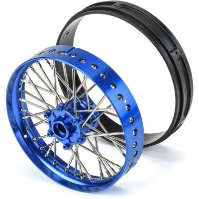 Pro-Line disk přední Pro-Spec V2 Bead, hliník, modrý/modrý: PM-MX