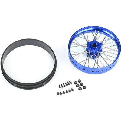 Pro-Line disk přední Pro-Spec V2 Bead, hliník, modrý/modrý: PM-MX