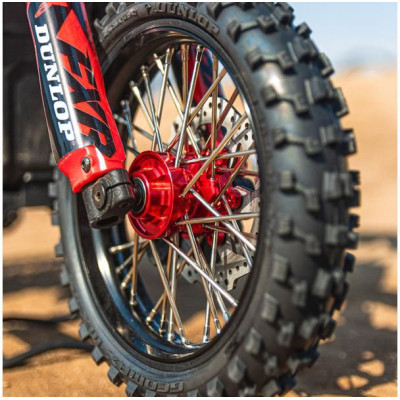 Pro-Line disk přední Pro-Spec V2 Bead, hliník, černý/červený: PM-MX