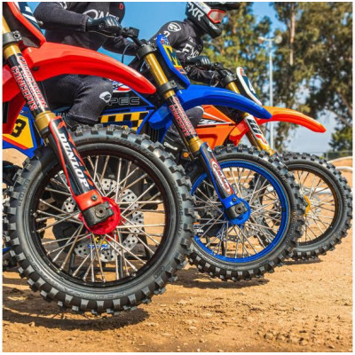 Pro-Line disk přední Pro-Spec V2 Bead, hliník, černý/červený: PM-MX