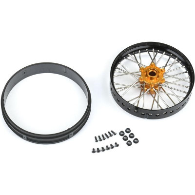 Pro-Line disk přední Pro-Spec V2 Bead, hliník, černý/zlatý: PM-MX