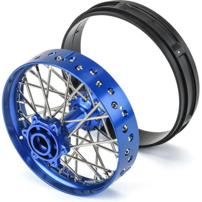 Pro-Line disk zadní Pro-Spec V2 Bead, hliník, modrý/modrý: PM-MX