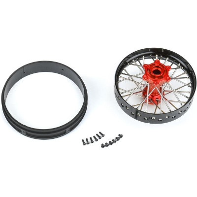 Pro-Line disk zadní Pro-Spec V2 Bead, hliník, černý/červený: PM-MX