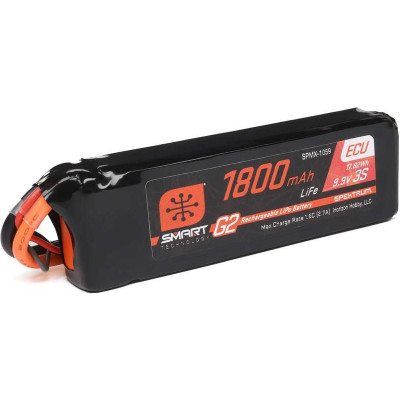 Spektrum Smart G2 ECU LiFe 11.1V 1800mAh Rx 10C IC3