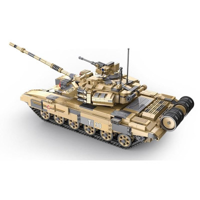 T90 Main Battle Tank - Stavebnice z kostek