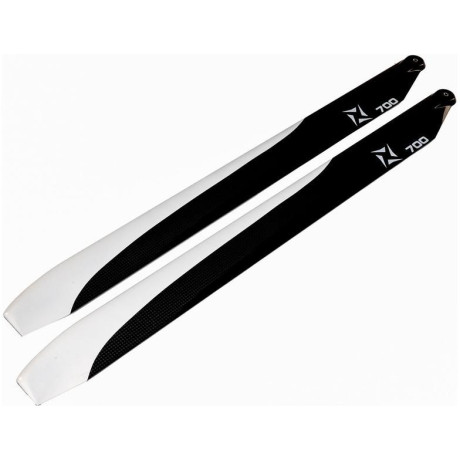 Blade rotorové listy uhlík : 700mm