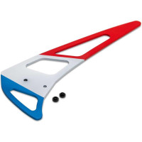 Pótalkatrész RC modellhelikopterhez Blade Fusion 700: karbon farokstabilizátor, festett.