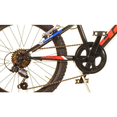 DINO Bikes - Dětské kolo 20" Aurelia 420 Sport odpružené černé