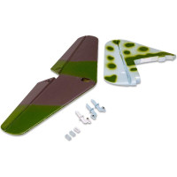 Pótalkatrész E-flite UMX Me 262 RC modell repülőgéphez: farokfelületek.