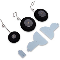 Pótalkatrész RC modell repülőgéphez E-flite UMX Me 262: futómű.