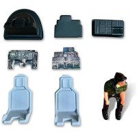 Pótalkatrész RC repülőgéphez Hangar 9 OV-10 Bronco 20cc ARF: pilótafülke.