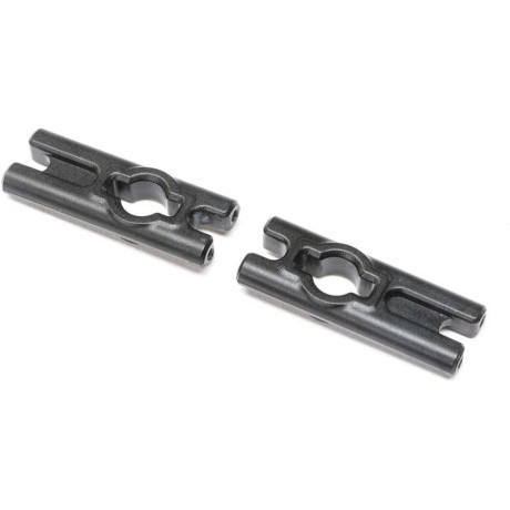 Losi příčná tyč karosérie hliník, černá: Mini LMT (2)