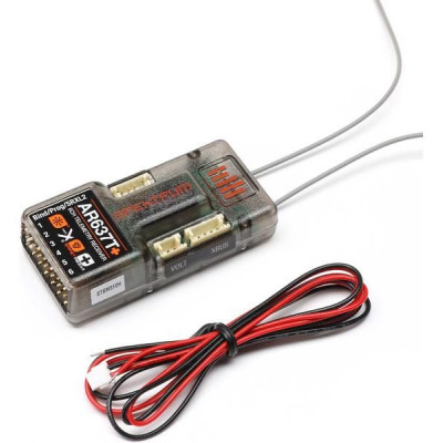 Spektrum přijímač AR637T+ AS3X+/SAFE s telemetrií