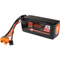 LiPo akkumulátor Spektrum Smart G2 7,4 V 4000 mAh Smart technológiával RC vevőkészülékek táplálására. A Smart G2 technológia leegyszerűsíti és felgyorsítja a töltést és meghosszabbítja az akkumulátor élettartamát. Az akkumulátor IC3 és JR vevőcsatlakozókkal van felszerelve. 88x35x39mm-es méretek.