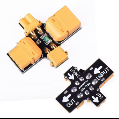 JHEMCU Ochrana pred skratom XT30 XT60 samec samica 1-6S