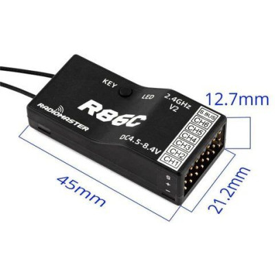 Prijímač Radiomaster R81