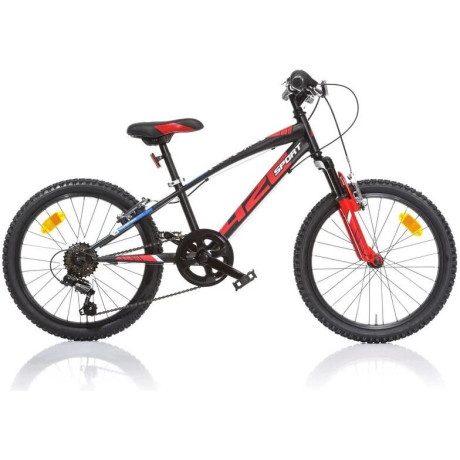 DINO Bikes - Dětské kolo 20" Aurelia 420 Sport odpružené černé