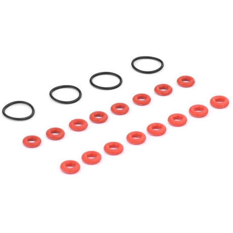 Kroužky 2,8x1x9mm 8 ks, 2,8x2,0mm 8 ks, 10x1mm 4 ks set