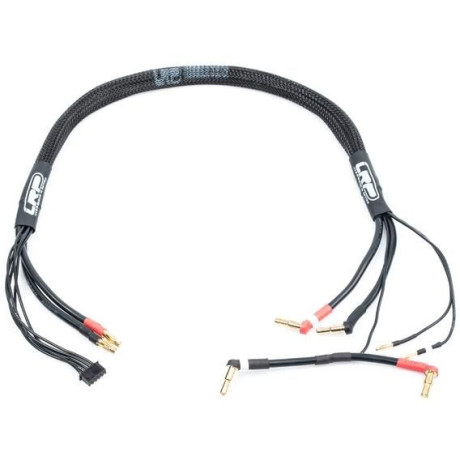 Nabíjecí kabel 60cm 2x2S LiPo HARDCASE z G4 na P4/5 včetně balančního konekt. XH