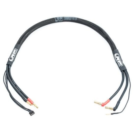 Nabíjecí kabel 60cm 2S LiPo HARDCASE z G4 na P4/5 včetně balančního konekt. EHR