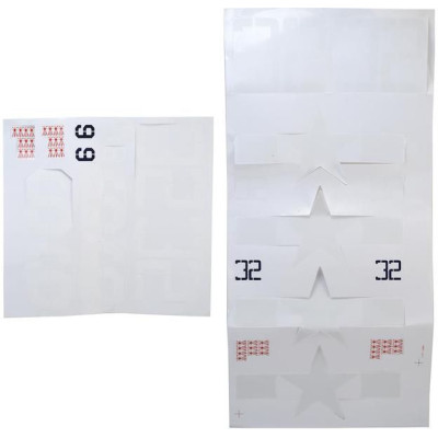 Hangar 9 samolepky: F6F Hellcat 15cc