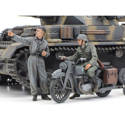Tamiya 25209 Pz.IV.G & Motorcycle EF 1/35