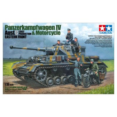 Tamiya 25209 Pz.IV.G & Motorcycle EF 1/35