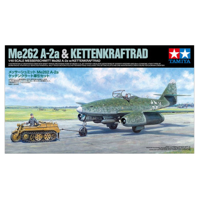 Tamiya 25215 Me262A-2a & Kettenkraftrad 1:48