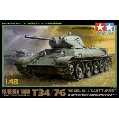 Tamiya 32515 Russian Tank T34/76 Model 1941 (Cast Turret) 1/48