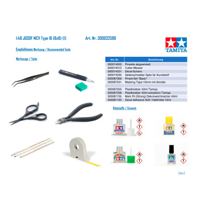 Tamiya 32596 Japan Ground Self Defense Force Type 16 Maneuver Combat Vehicle 1/48