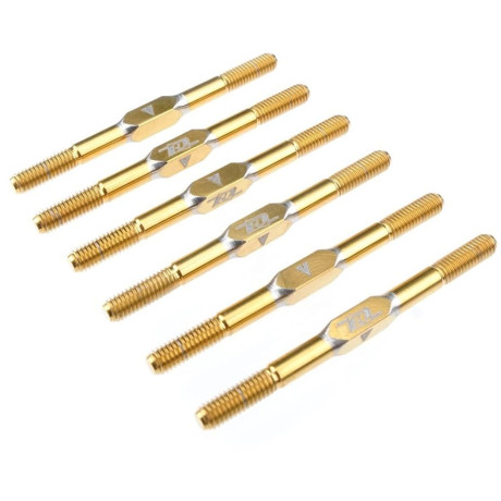 B7 Ultra set titanových spojovaček (Marcus Kaerup Edition, 3,5 x 48 mm, 6 ks)