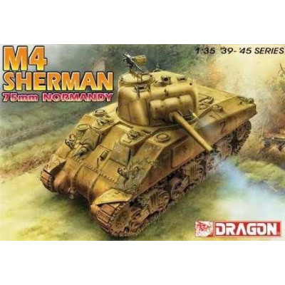 Model Kit tank 6511 - M4 SHERMAN 75mm NORMANDY (1:35)