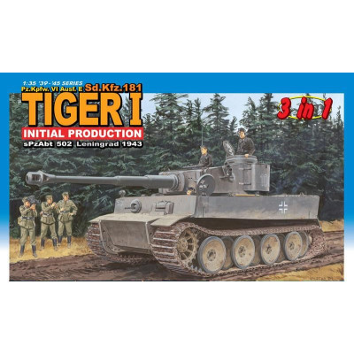 Model Kit tank 6252 - SD.KFZ.181 TIGER I INITIAL TYP (1:35)