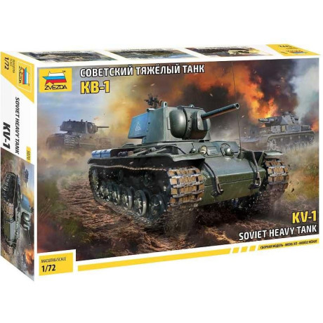 Model Kit tank 5070 - KV-1 WWII (1:72)