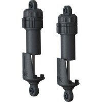Pótalkatrész RC autó modellekhez Arrma Mega 550: lengéscsillapító átmérője 11mm, hossza 87mm, dugattyú 2x1.3mm. A csomag tartalmaz 2x összeszerelt lengéscsillapítót, 500 cSt olajjal feltöltve, rugók nélkül. Rugós alátétekkel együtt.