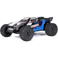 RC modell Arrma Vorteks Mega 550 1:10 RTR Basic egy megfizethető Truggy távirányítós autó 2WD-vel, független felfüggesztéssel, olajcsillapítókkal, arányos kormányzással és DC motorral. SLT 2,4 GHz-es RC készlet. 