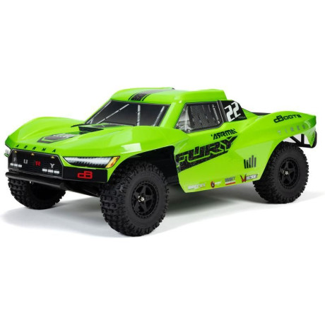 Arrma Fury Mega 550 1:10 RTR zelená