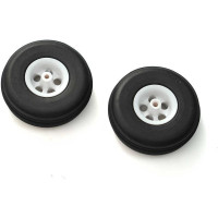 Pótalkatrész RC modell repülőgéphez E-flite Extra 330: kerék 65mm (2).