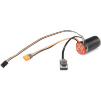 Spectrum AC szenzormotor Firma 5200rpm beépített 30A vezérlővel, alkalmas 1:18 méretarányú RC modellautókhoz (pl. Losi LMT 1:18). Pontos szenzoros fordulatszám-szabályozás. 2S LiPo tápegység, IC2 csatlakozó, paraméterbeállítások.
