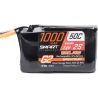 LiPo akkumulátor Spektrum Smart G2 Trail Pro LiPo 7.4V 1000mAh 50C IC2 egy új generációs akkumulátor, balancer csatlakozó nélkül, IC2 adatkábellel. Spektrum™ Smart töltő szükséges hozzá. Egy integrált mikrochip tárolja az egyes akkumulátorok egyedi paramétereit. Méretek: 58 x 32 x 20 mm.