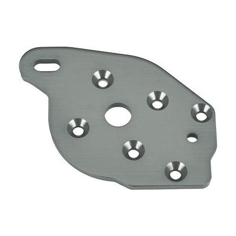 Traxxas deska motoru hliníková šedá