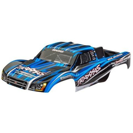 Traxxas karosérie Slash 1:10 modrá bezsponková