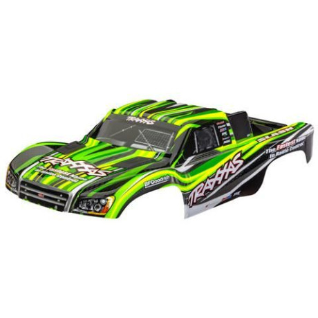 Traxxas karosérie Slash 1:10 zelená bezsponková
