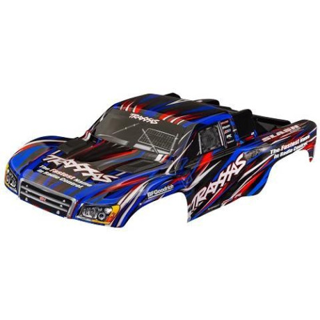 Traxxas karosérie Slash 1:10 modrá bezsponková
